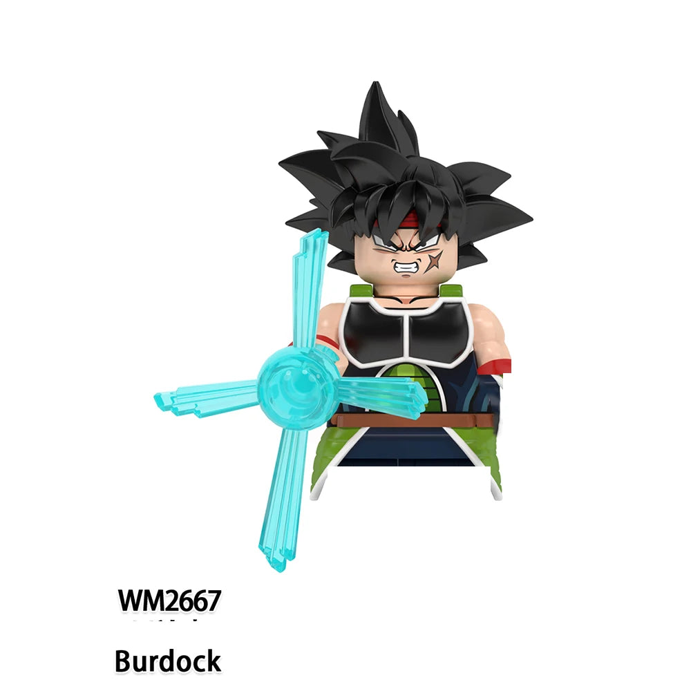 WM6178 WM6177 WM6179 WM6180 WM6181 Japan Adventure TV Shows Mini  With Balls Action Figures Educational Toys For Children Gifts