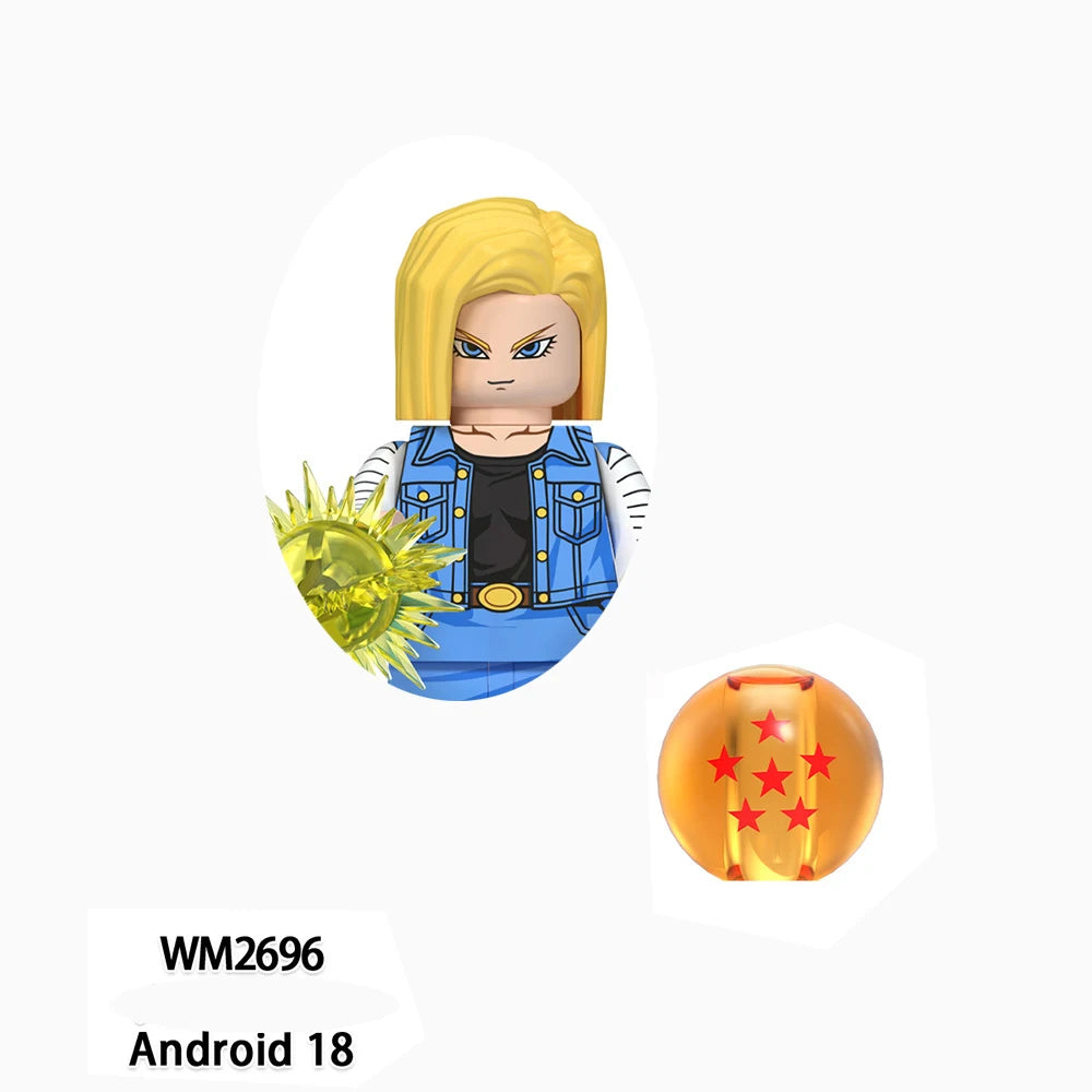 WM6178 WM6177 WM6179 WM6180 WM6181 Japan Adventure TV Shows Mini  With Balls Action Figures Educational Toys For Children Gifts