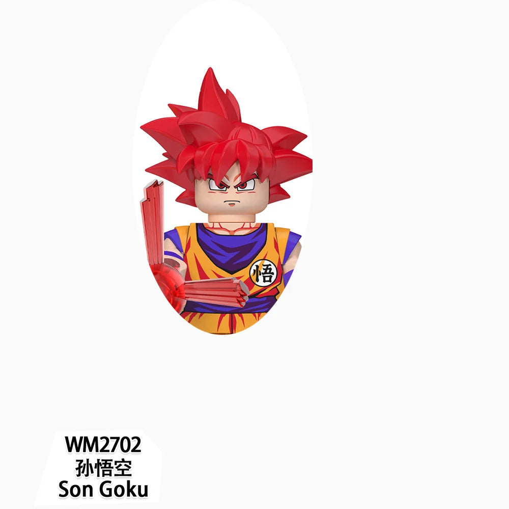 WM6178 WM6177 WM6179 WM6180 WM6181 Japan Adventure TV Shows Mini  With Balls Action Figures Educational Toys For Children Gifts