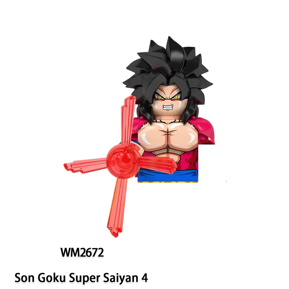 WM6178 WM6177 WM6179 WM6180 WM6181 Japan Adventure TV Shows Mini  With Balls Action Figures Educational Toys For Children Gifts