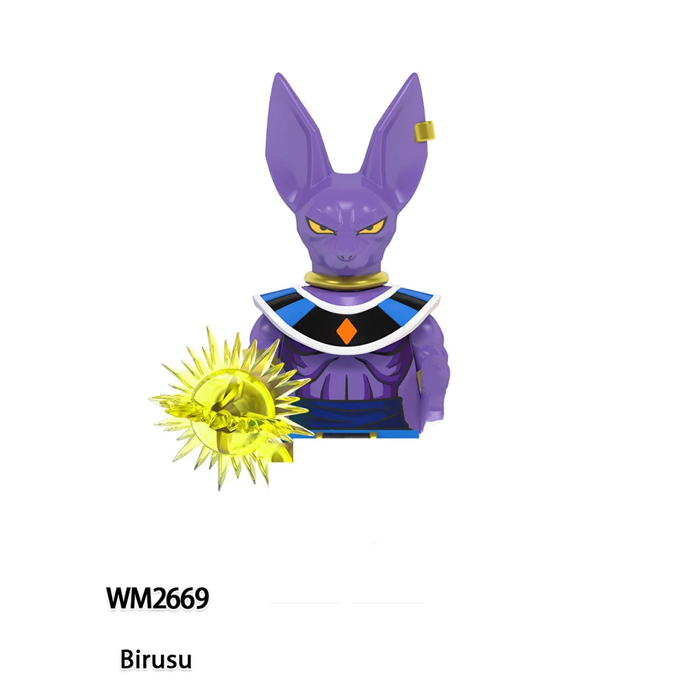 WM6178 WM6177 WM6179 WM6180 WM6181 Japan Adventure TV Shows Mini  With Balls Action Figures Educational Toys For Children Gifts