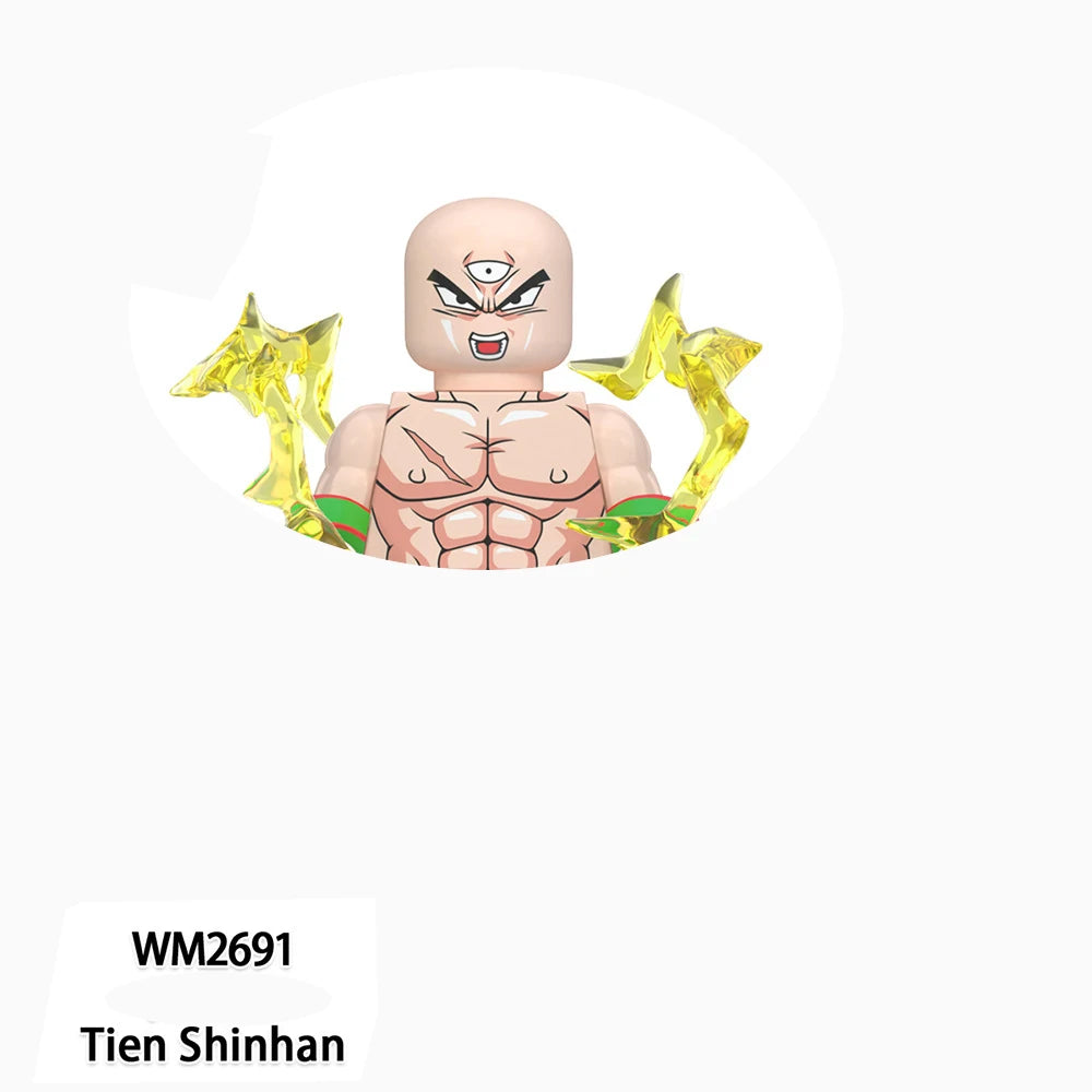 WM6178 WM6177 WM6179 WM6180 WM6181 Japan Adventure TV Shows Mini  With Balls Action Figures Educational Toys For Children Gifts