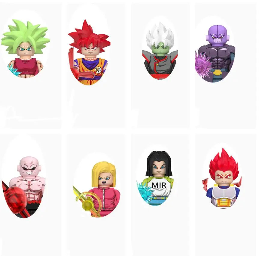 WM6178 WM6177 WM6179 WM6180 WM6181 Japan Adventure TV Shows Mini  With Balls Action Figures Educational Toys For Children Gifts