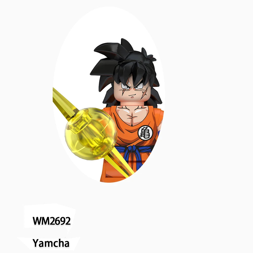 WM6178 WM6177 WM6179 WM6180 WM6181 Japan Adventure TV Shows Mini  With Balls Action Figures Educational Toys For Children Gifts