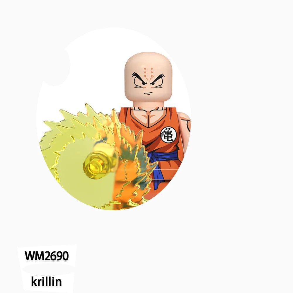 WM6178 WM6177 WM6179 WM6180 WM6181 Japan Adventure TV Shows Mini  With Balls Action Figures Educational Toys For Children Gifts